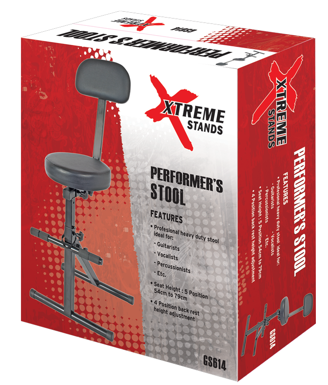 XTREME | GS614 | Performer stool XTREME | GS614 | Performer stool